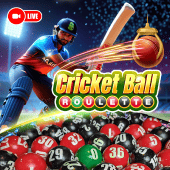 Cricket Ball Roulette on Plus7